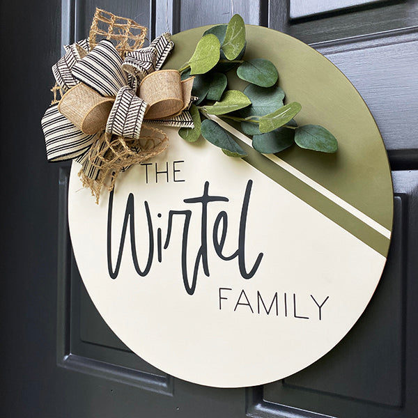 FAMILY DOOR HANGER – Sweet Designs Boutique