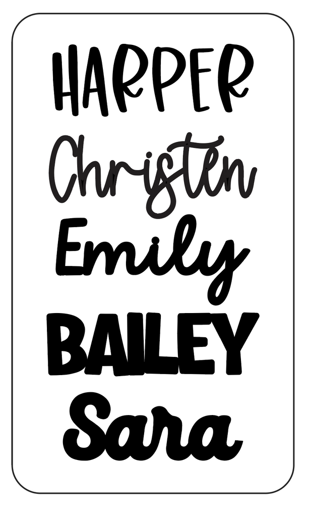 Stanley Cup Name Tag – Sweet Designs Boutique