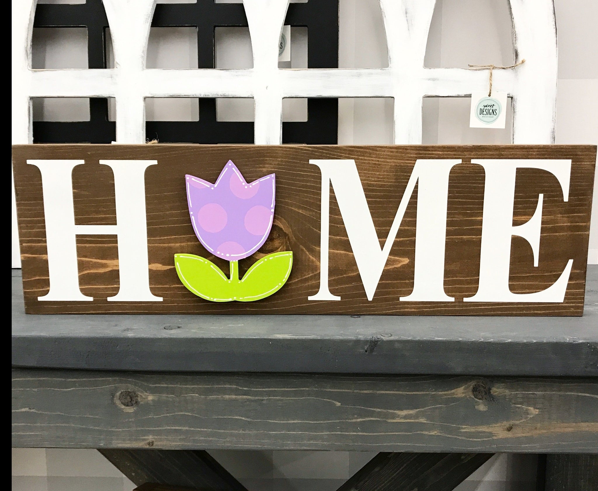 INTERCHANGEABLE HOME SIGN