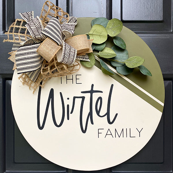 FAMILY DOOR HANGER – Sweet Designs Boutique