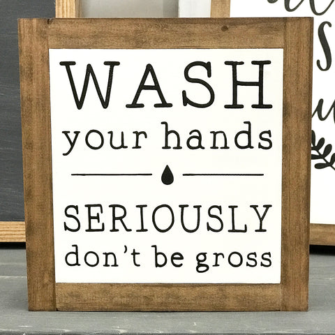 WASH YOUR HANDS